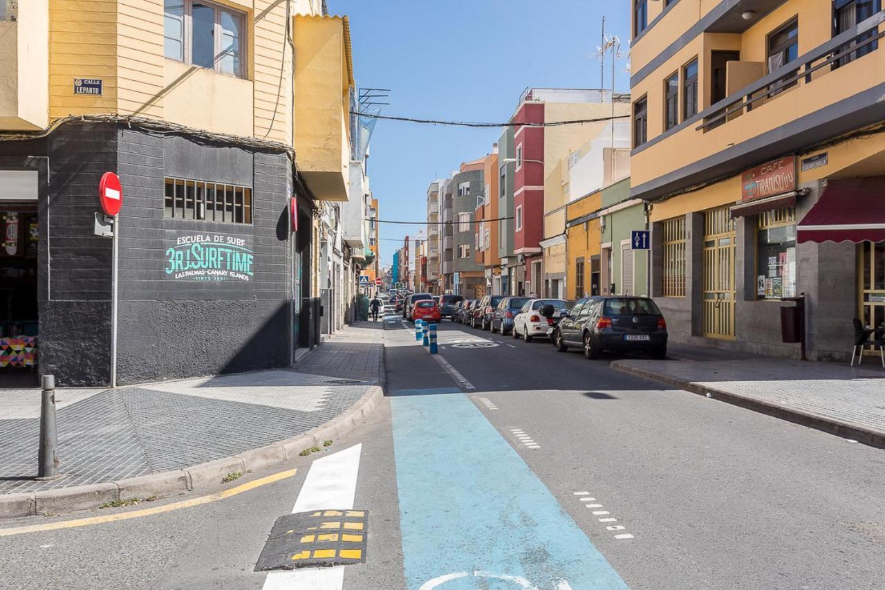 Flatguest Cicer - 3Bdr + Balcony + Beach Las Palmas de Gran Canaria Exterior foto